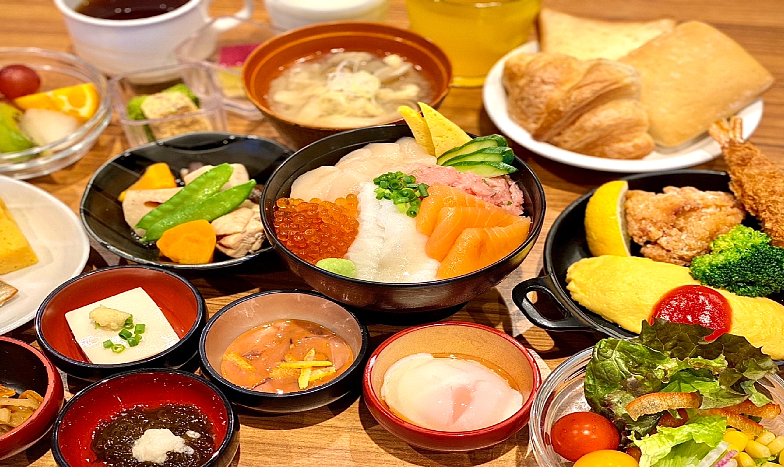 ◆朝食バイキング　※季節により内容が変わる場合があります。