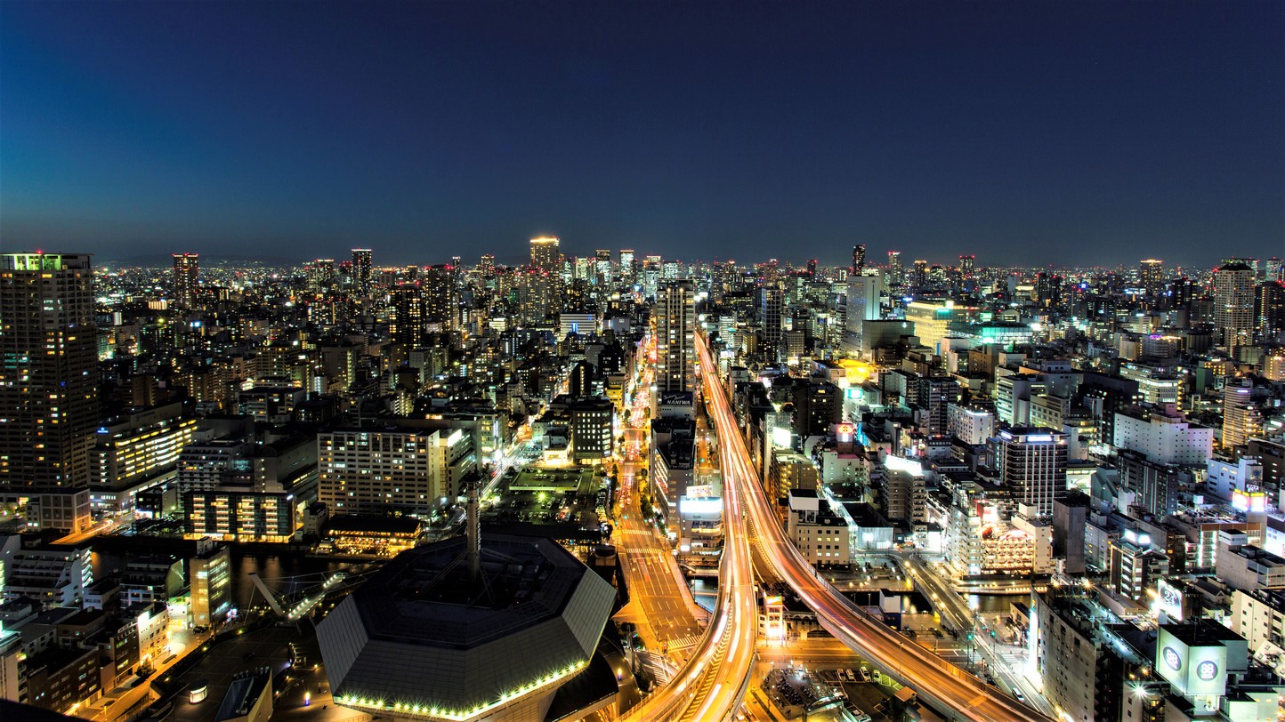 【アップグレード確約】スタンダードの料金で「大阪市街の煌めく夜景が望める」お部屋へ＜素泊まり＞