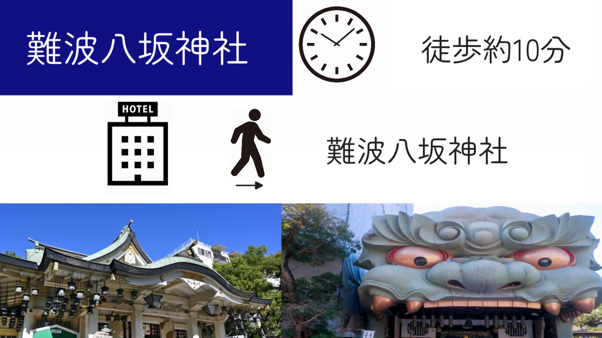 【アクセス】難波八坂神社