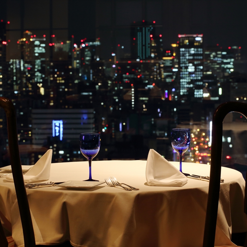 【レストラン】夜景