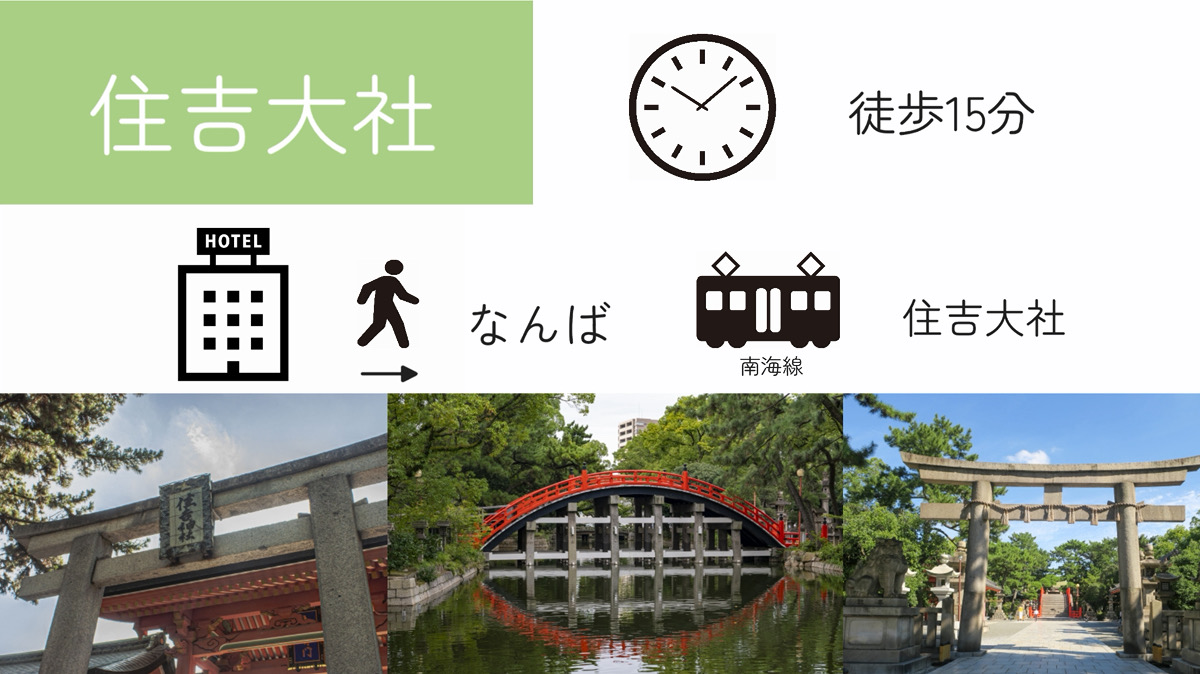 【アクセス】住吉大社