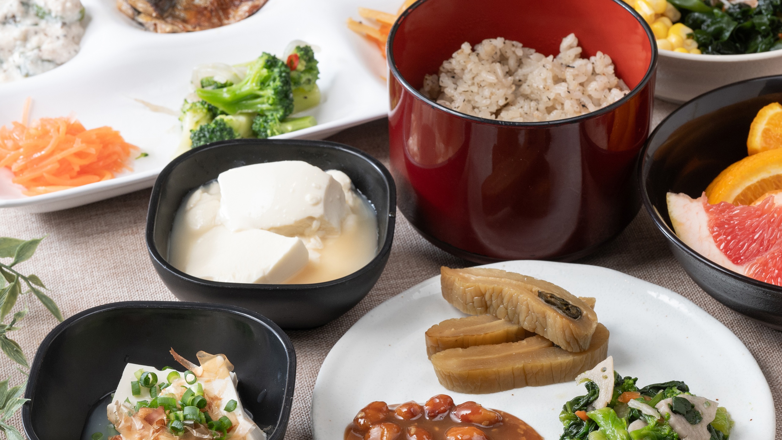 朝食ビュッフェ