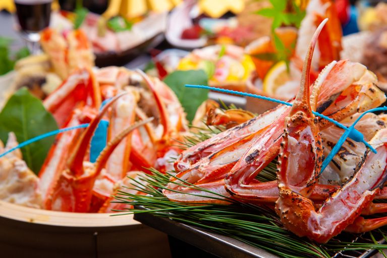 【10％OFF】【楽天スーパーSALE】極蟹を味わう至福のひととき　加能蟹＆香箱蟹の贅沢プラン