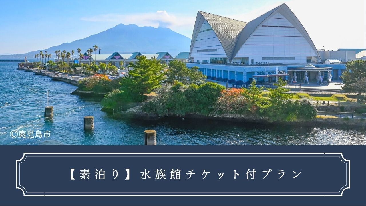 【水族館チケット付】カップル・ファミリープラン