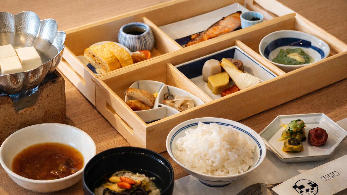 【ご朝食】一日の始まりを、やさしい滋味とともにお迎えください。