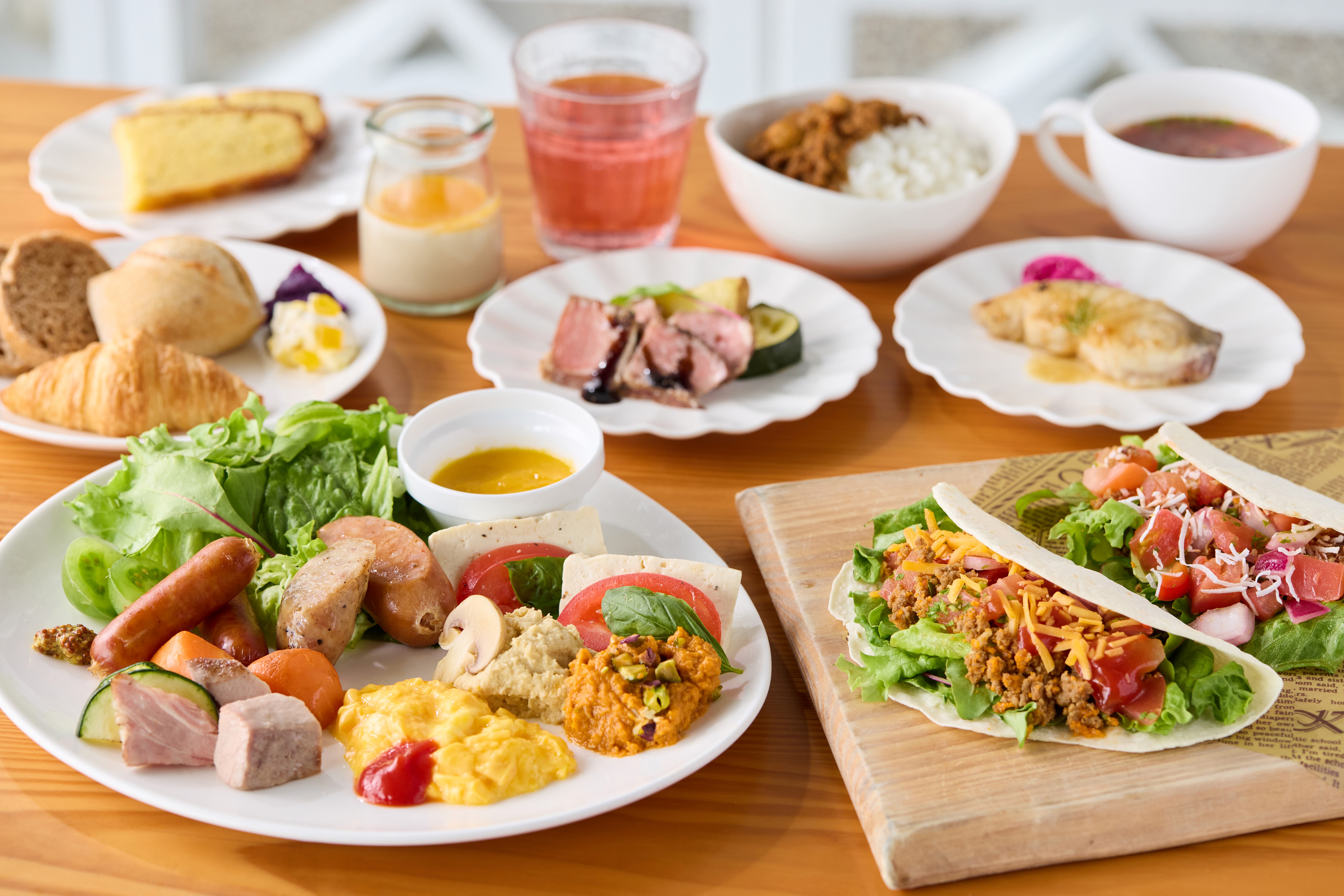 〈朝食〉ビュッフェ