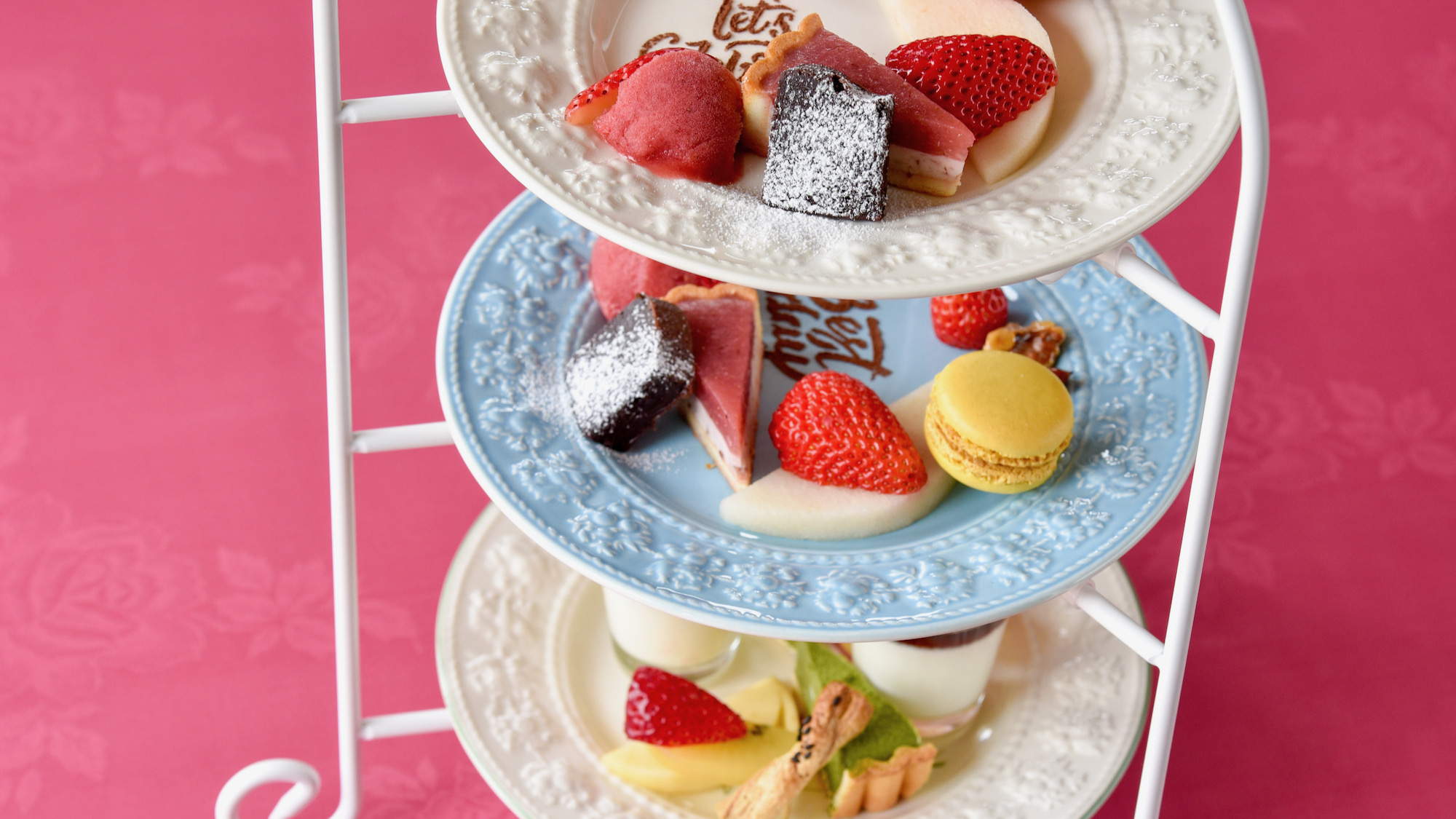 記念日プランデザート一例。