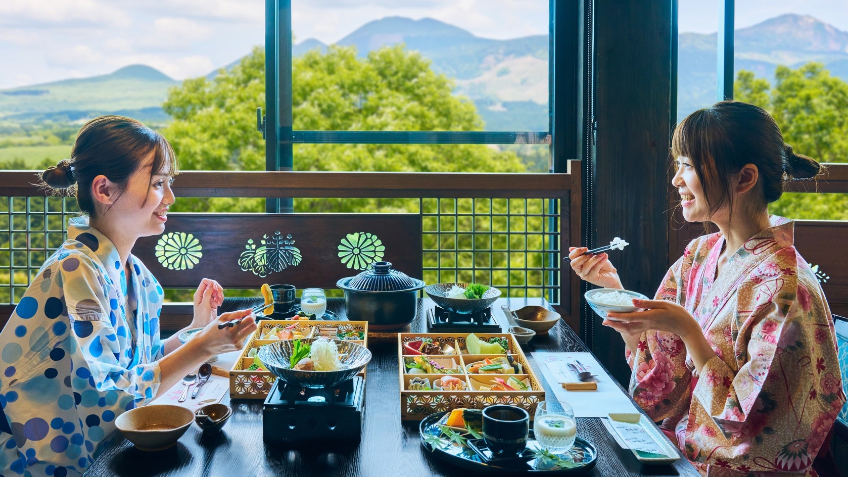 ２食付『肥後街道会席』熊本の郷土料理と旬の食材　お部屋で源泉かけ流し温泉を堪能！