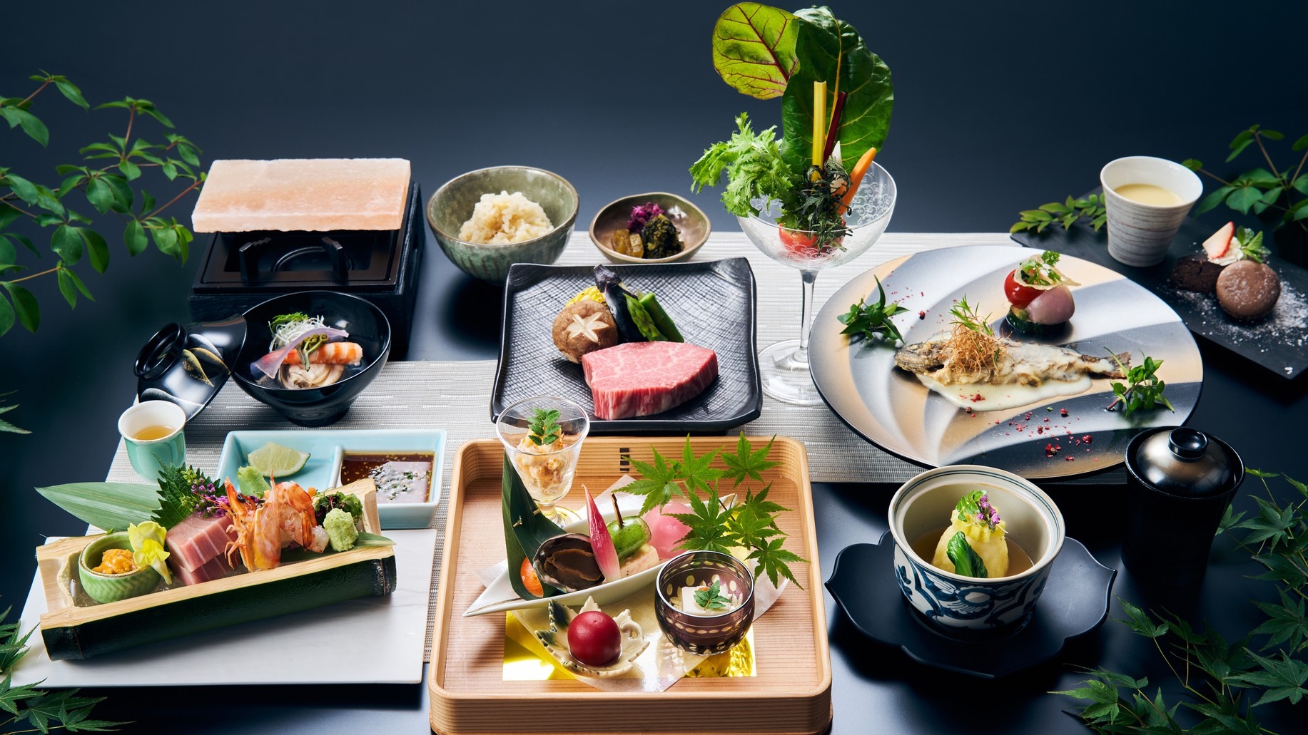 ２食付『肥後街道会席』熊本の郷土料理と旬の食材　お部屋で源泉かけ流し温泉を堪能！