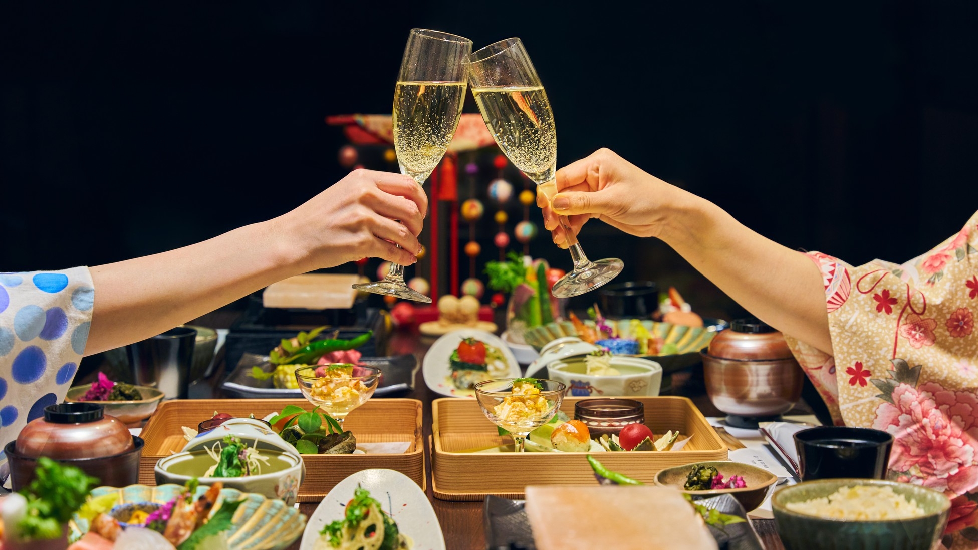 日本酒３種飲み比べ付き『肥後街道会席』郷土料理と旬の食材・２食付　全室源泉かけ流し温泉付き