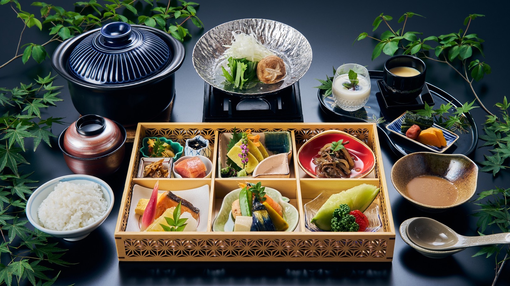 ２食付『肥後街道会席』熊本の郷土料理と旬の食材　お部屋で源泉かけ流し温泉を堪能！