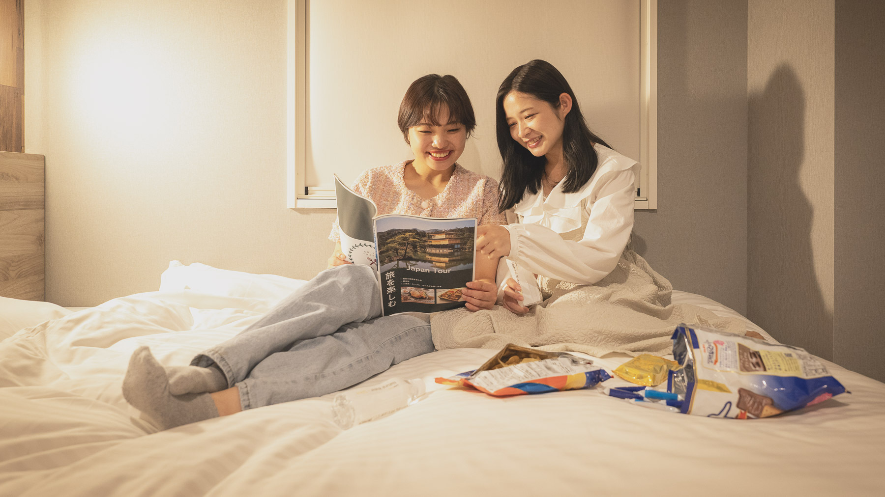 会話も盛り上がるくつろぎのお部屋です