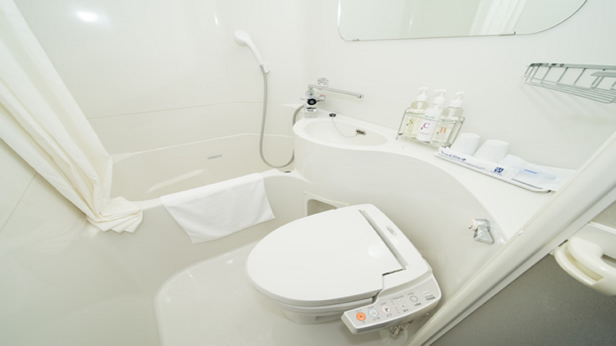 全室にユニットバス完備