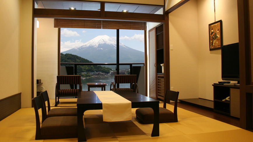 禁煙 別亭凛 和室１０畳　富士山がご覧頂けるお部屋