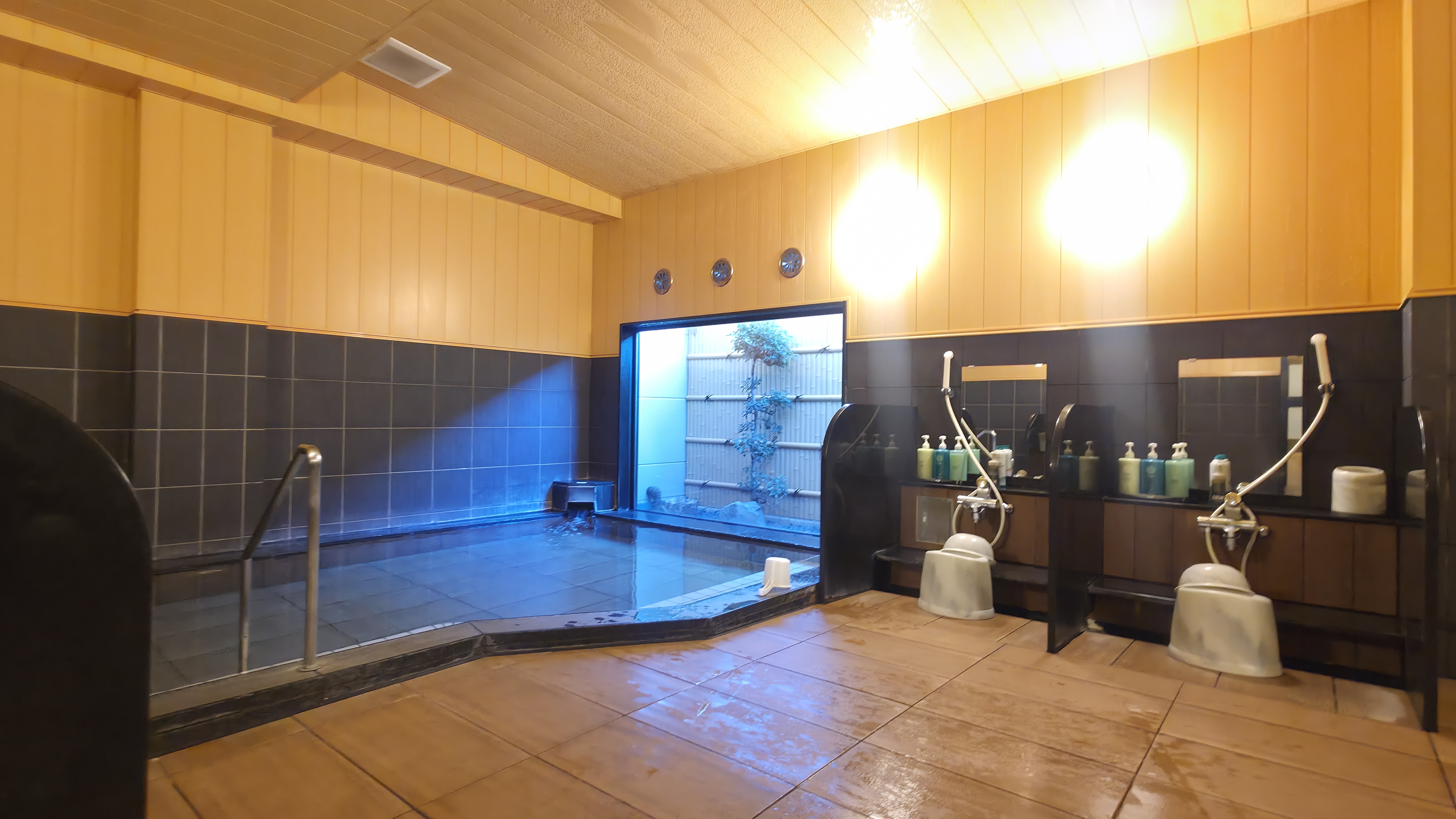 西館◆男性大浴場◆浴室