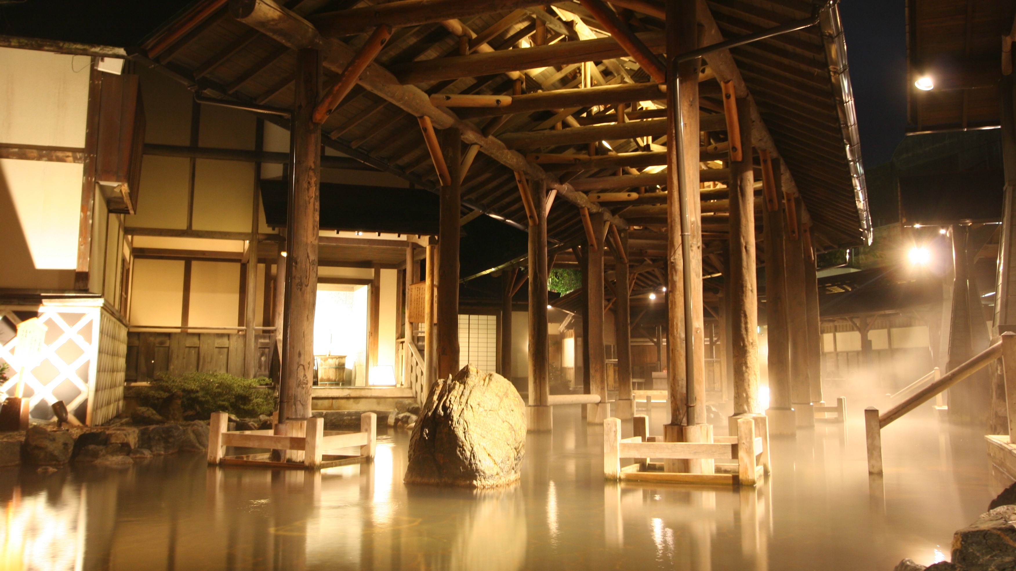 スパリゾートハワイアンズ　温泉大浴場与一