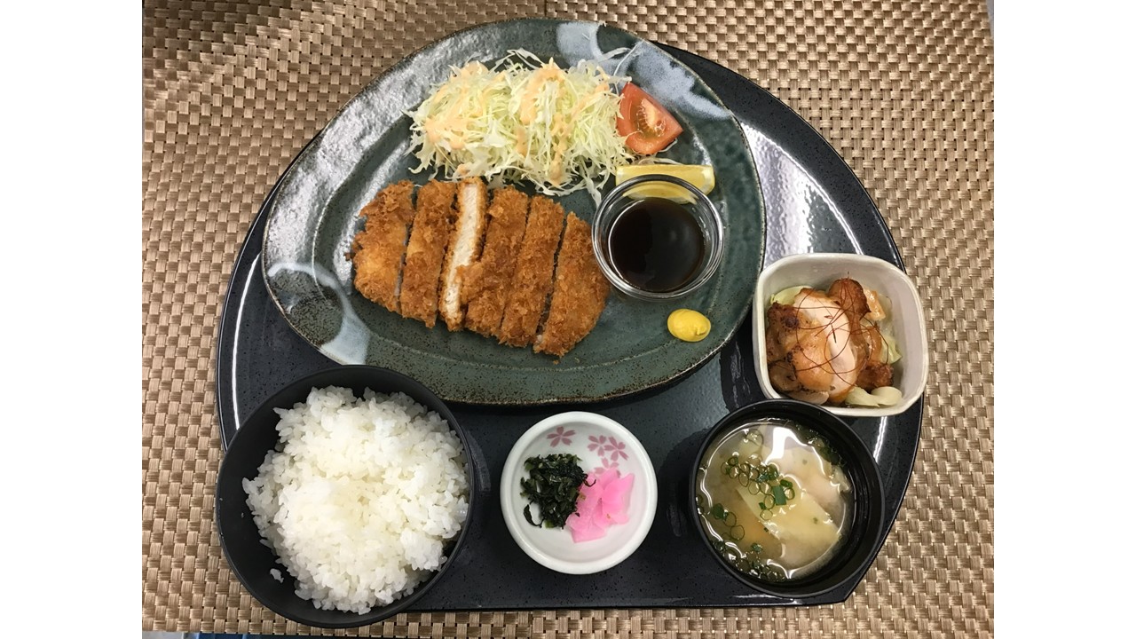 【夕食付プラン】とんかつ定食