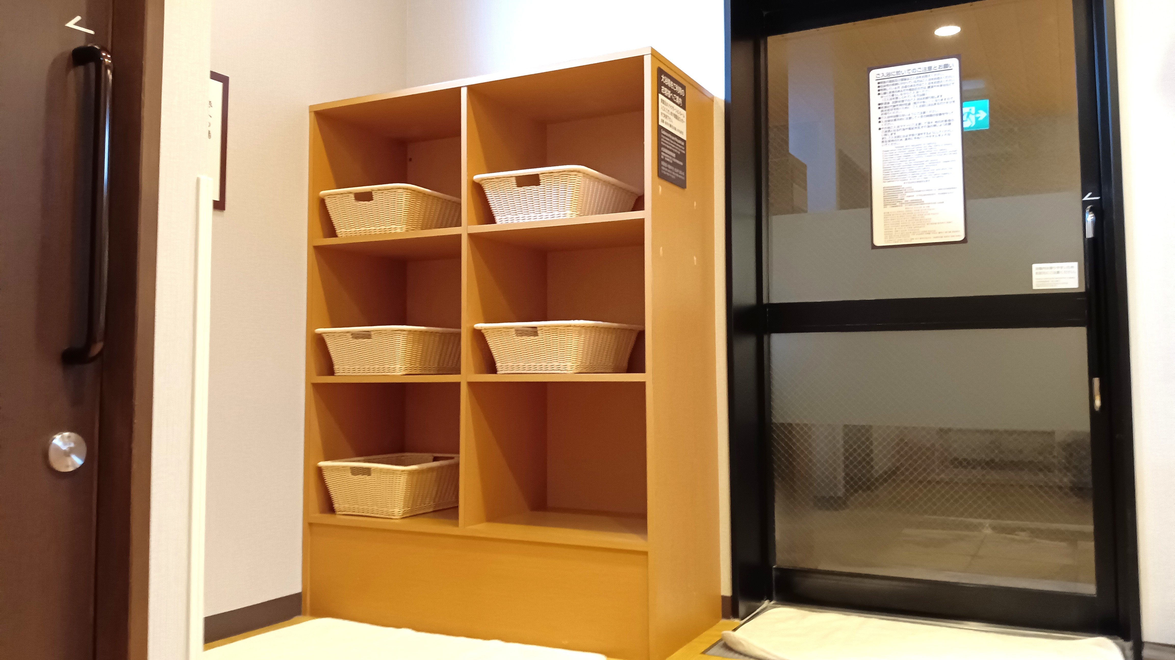 本館◇女性大浴場◇脱衣所内