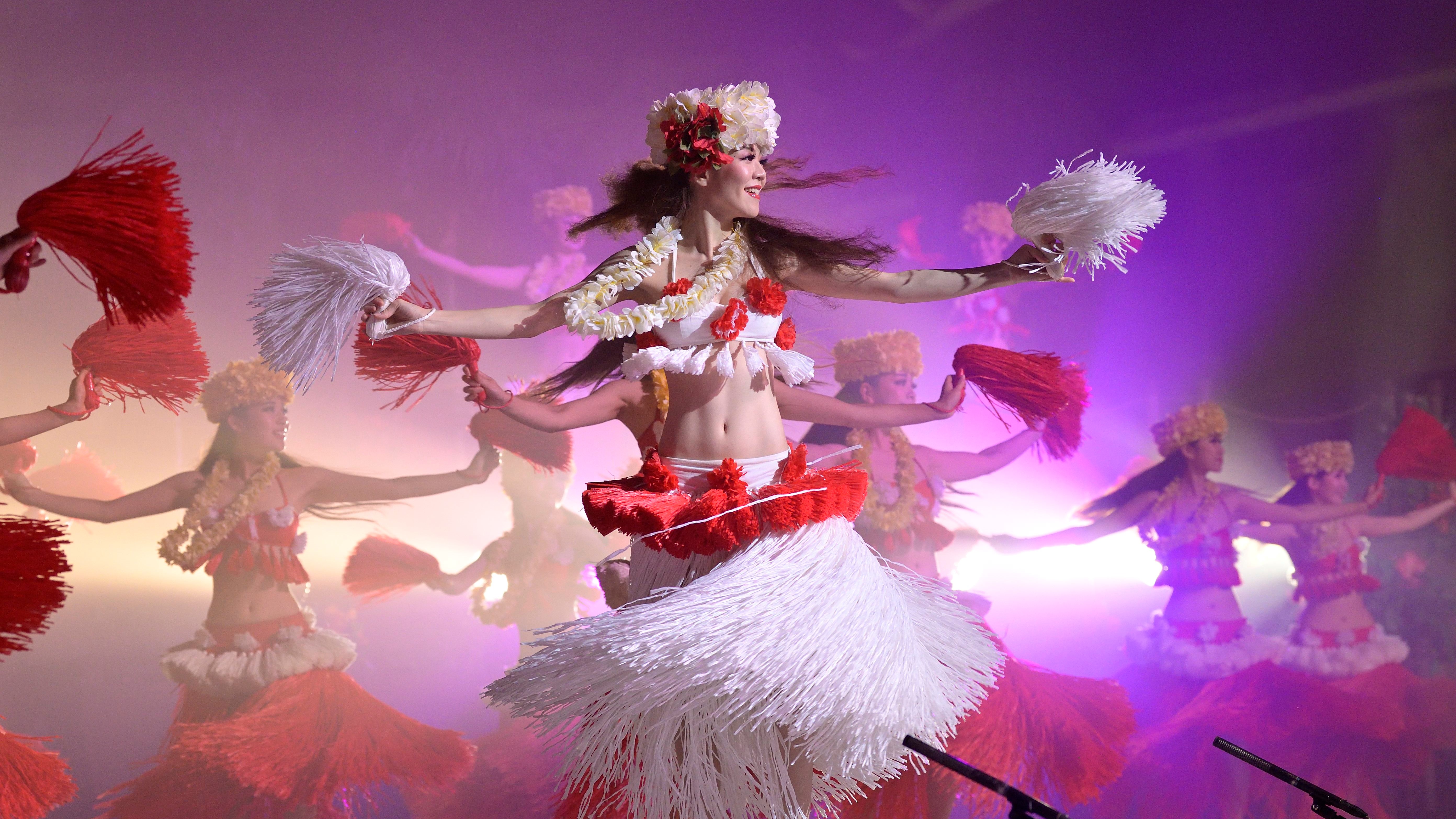 スパリゾートハワイアンズ　フラダンス