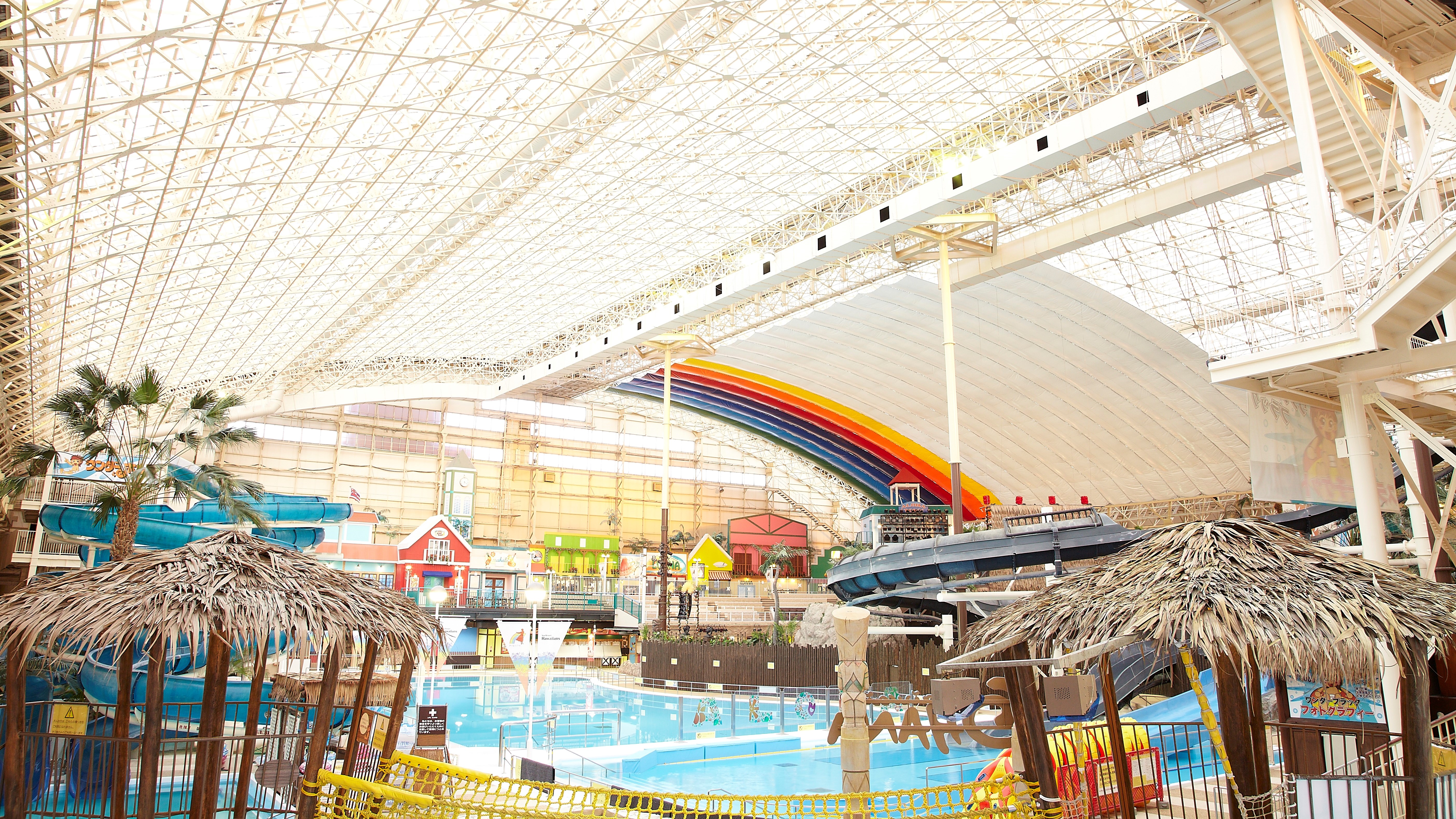 スパリゾートハワイアンズ　ホテルルートインいわき泉駅前より車で約20分