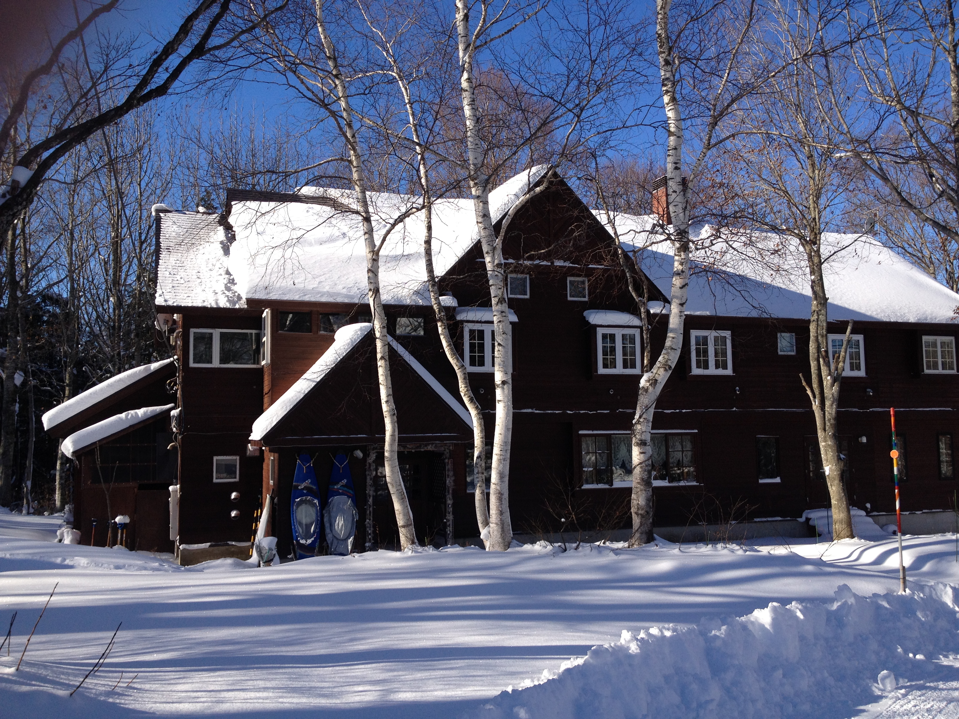雪の中のもるげんろーて