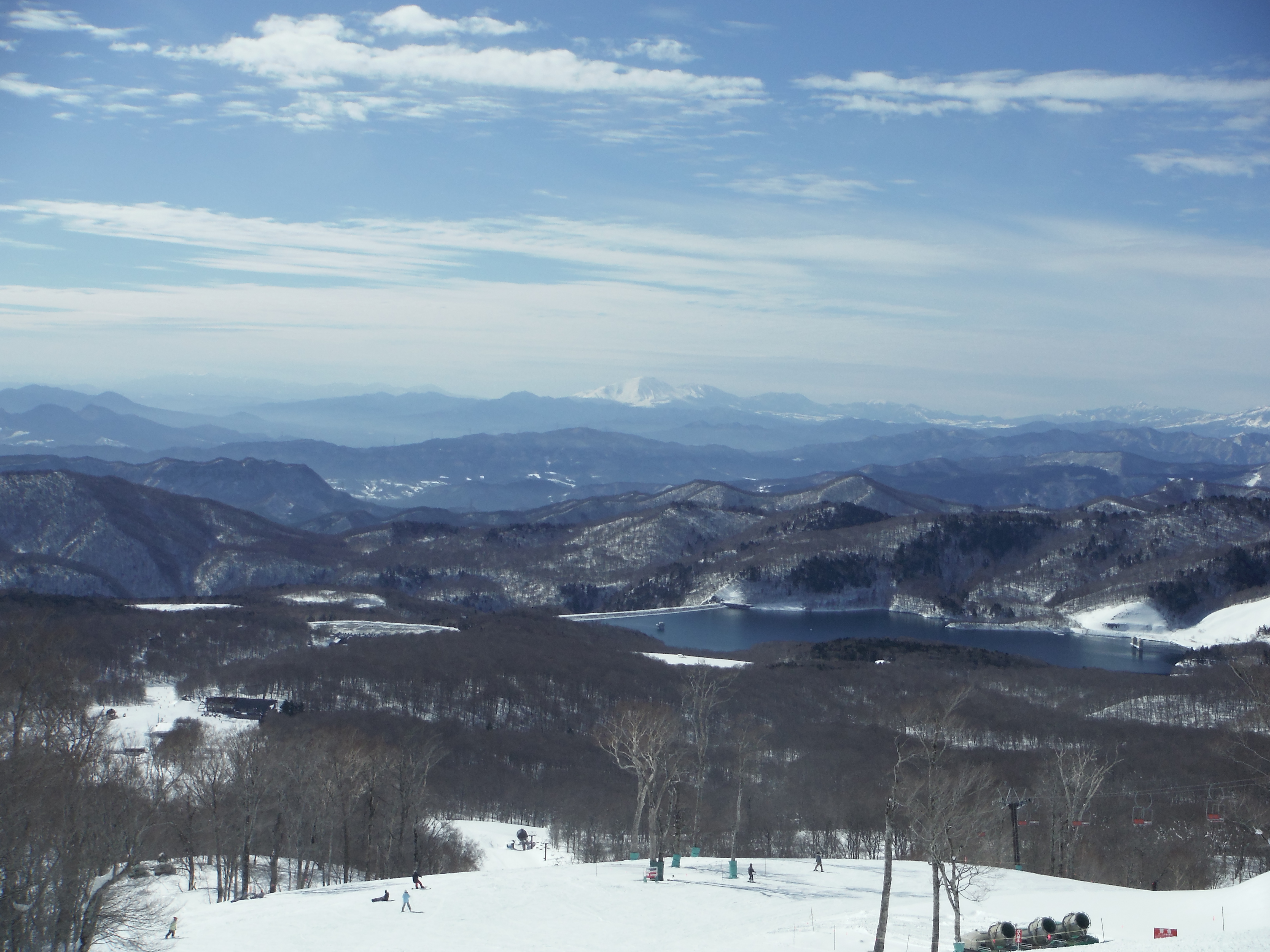 たんばらスキーパークのゲレンデ２