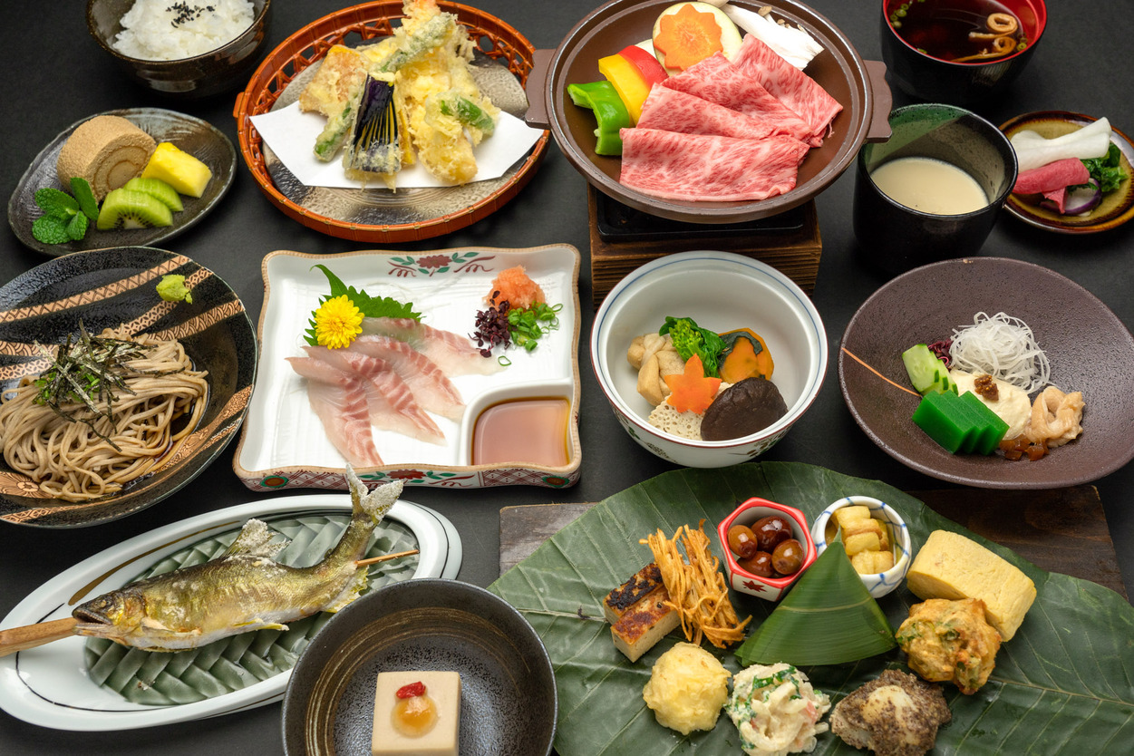 【郷土料理プラン】飛騨の伝統的料理【在郷料理】で30種の食材を1度に堪能！