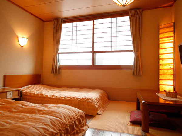 Twin room Japanese style type (example)