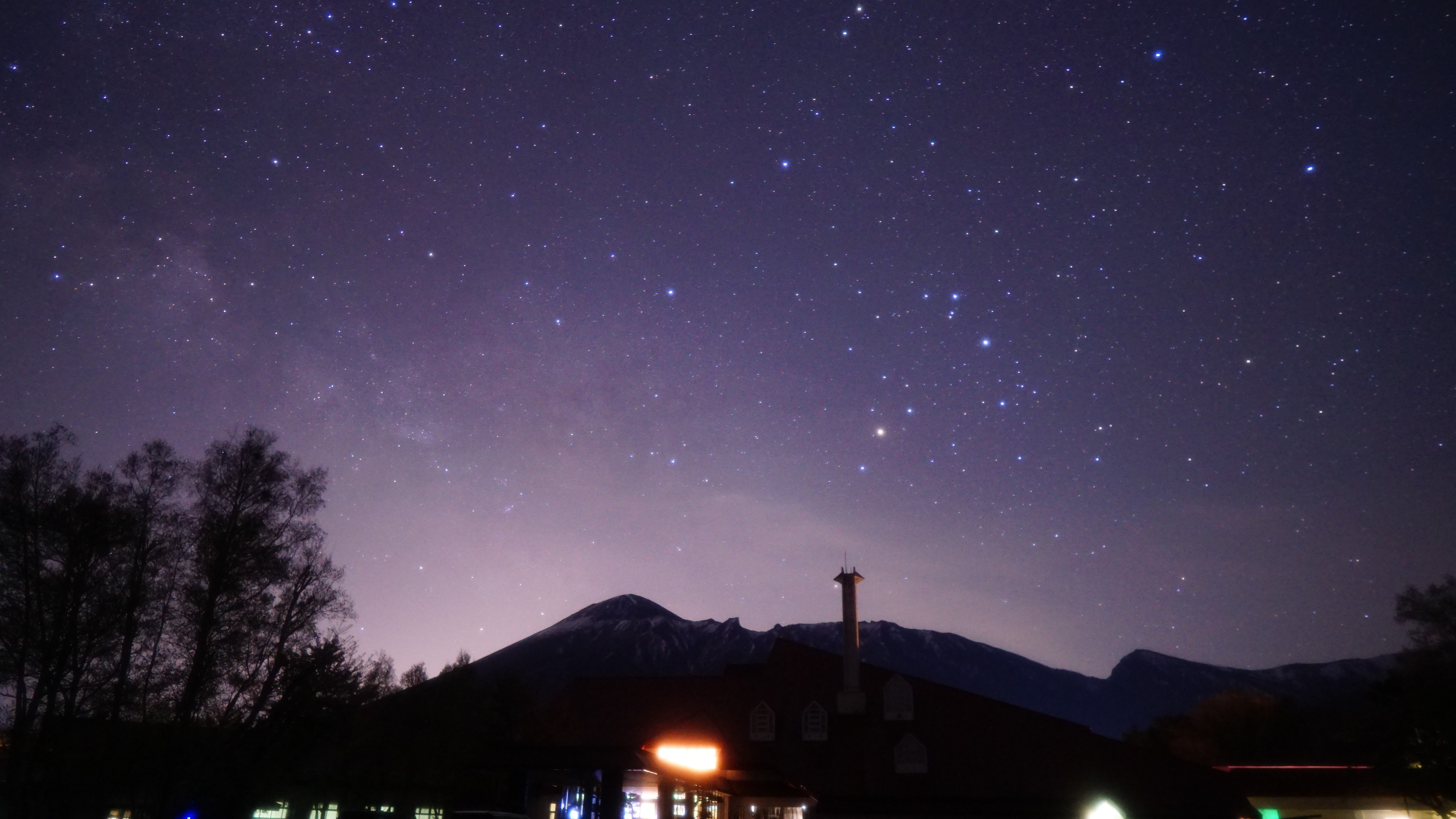 ハイツの夜空②