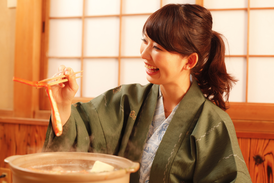 【秋P】お腹いっぱいカニを食べたい方へ☆香住・春と秋の味覚☆「香住ガニ３ばい付フルコース」プラン