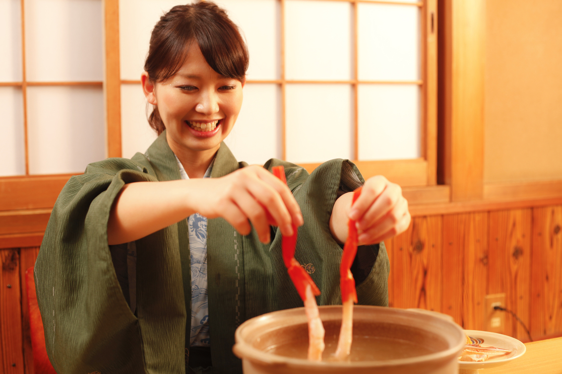 【秋P】年配の方、女性にオススメ。お一人様２はい量控えめだけど品数は多いよ“香住ガニプチフル”プラン