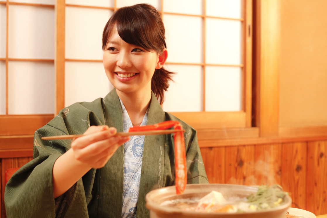 【秋P】年配の方、女性にオススメ。お一人様２はい量控えめだけど品数は多いよ“香住ガニプチフル”プラン