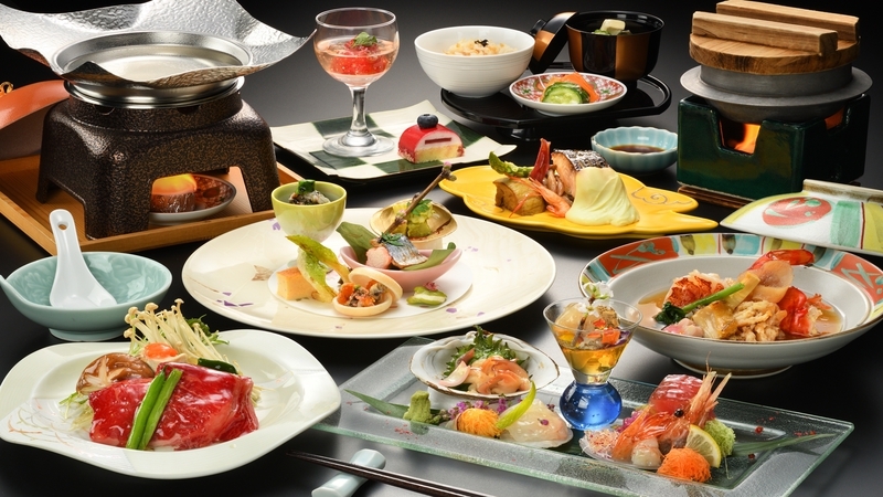 ＼最上階確約／落ち着いた空間で召し上がる和食会席料理プラン★【スタンダード1泊2食付】