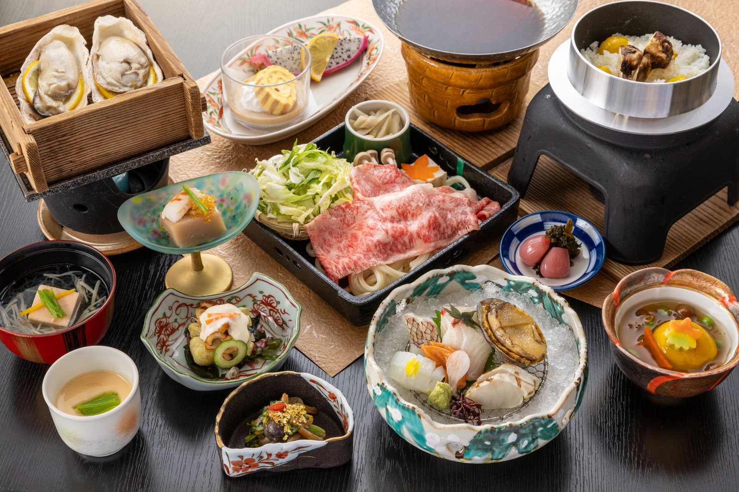 【ランクアッププラン】《特選創作和会席》厳島神社へのナイトクルーズ付き！1泊2食付プラン