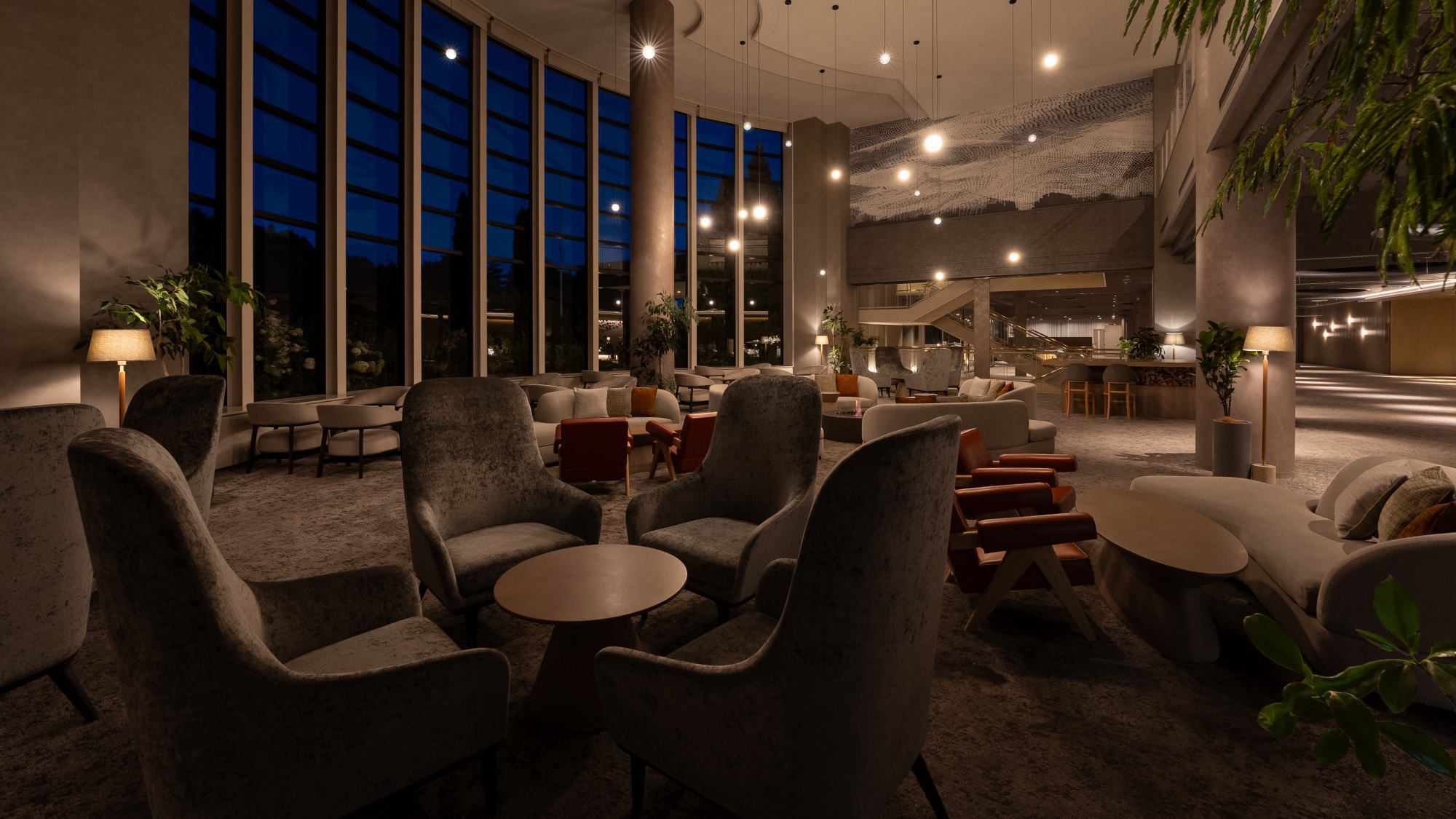 【連泊・さき楽60】エグゼクティブツインへ！無料グレードアッププラン◆素泊まり・ラウンジ付