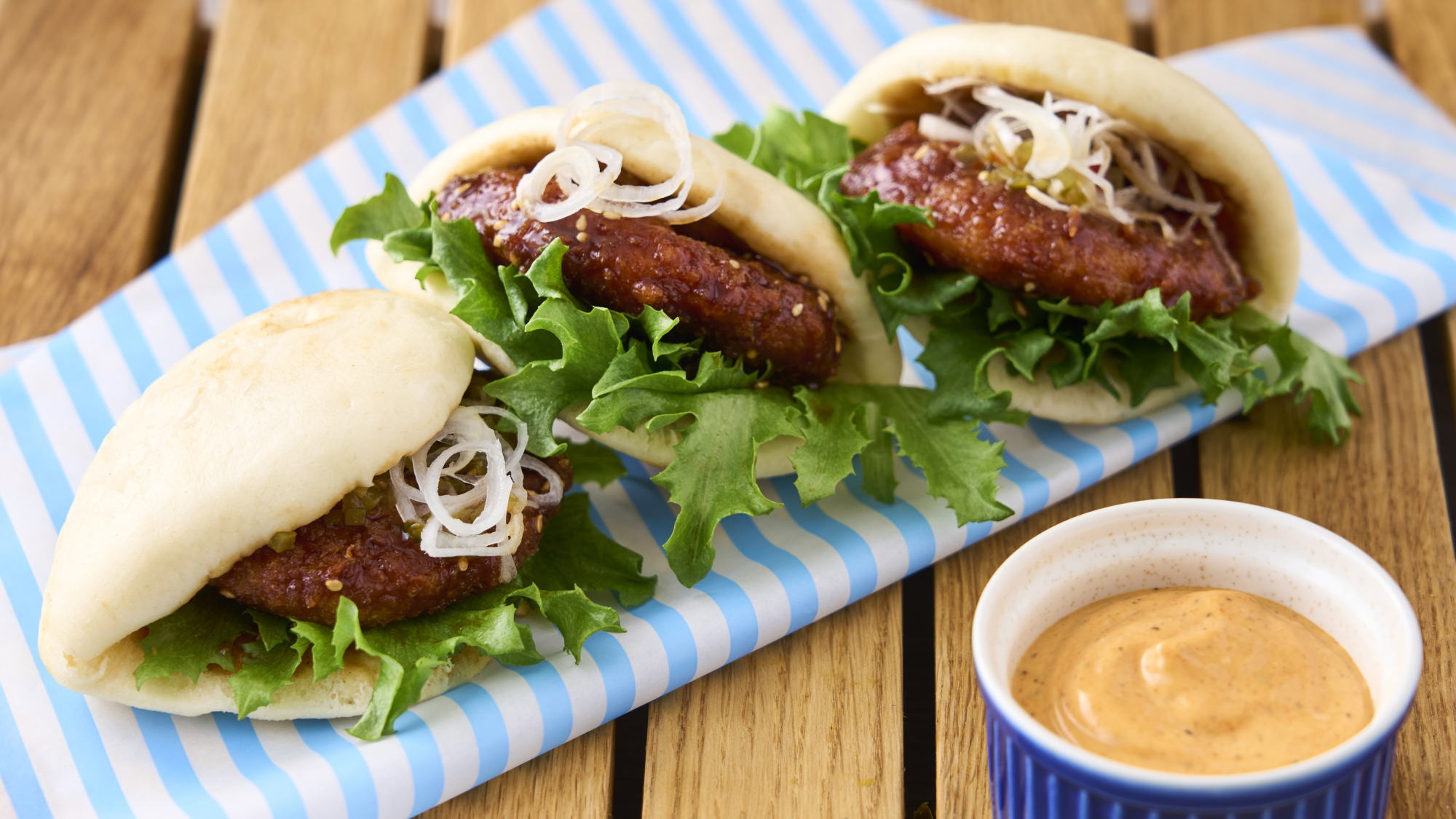 【4/1～ Breakfast Buffet】チキンバオ※イメージ