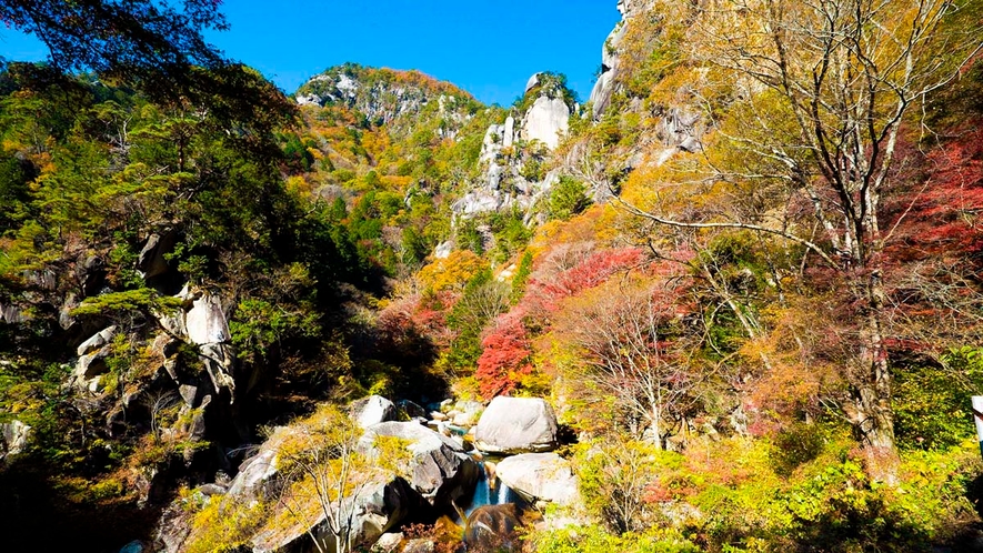 【周辺観光・秋】昇仙峡の紅葉