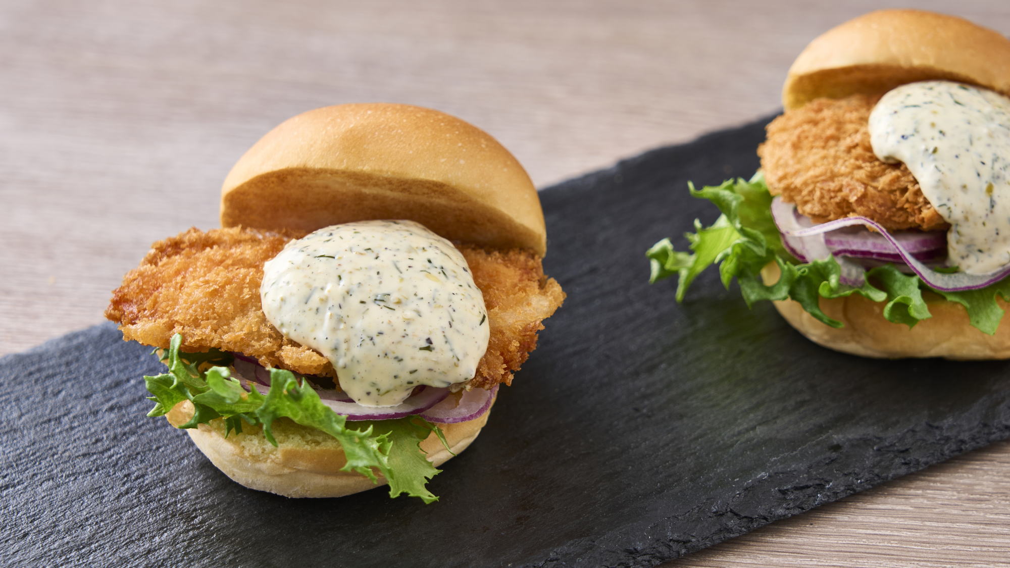 【4/1～ Breakfast Buffet】バーガー集合※イメージ