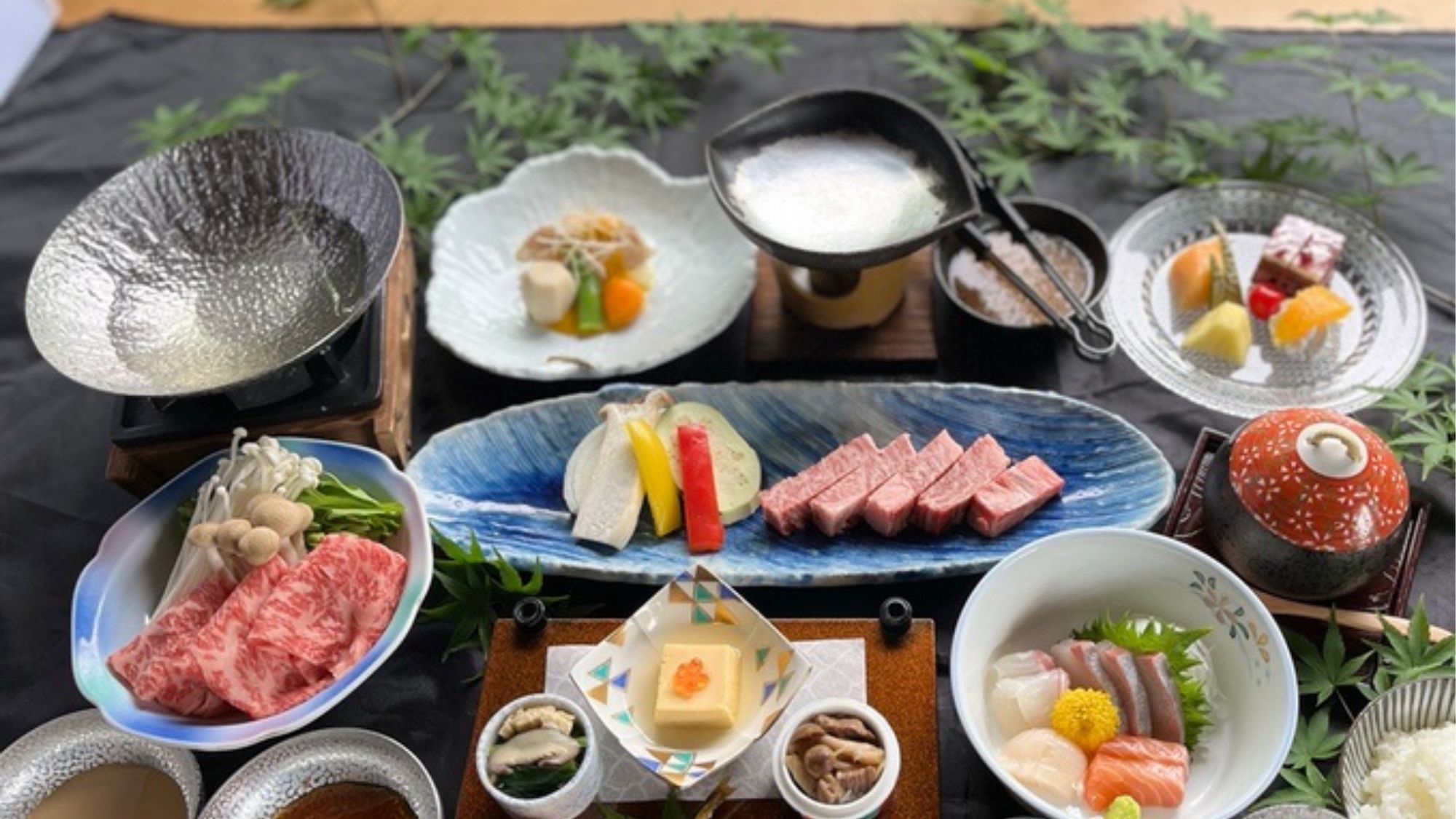 ◇３世代旅行におすすめ◇【2食付き】〜豊後牛しゃぶしゃぶ＆焼き会席〜山荘でしか叶わない贅沢 プラン