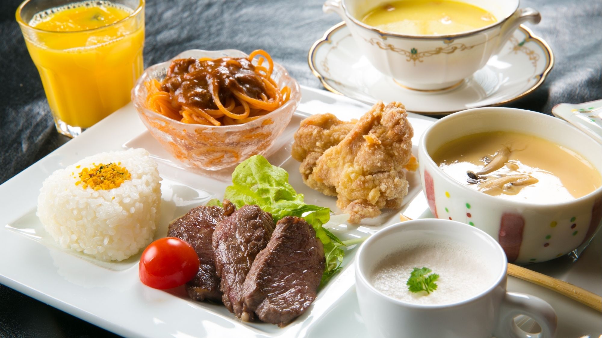 お子様も喜ぶプレートをご用意しております（イメージ）