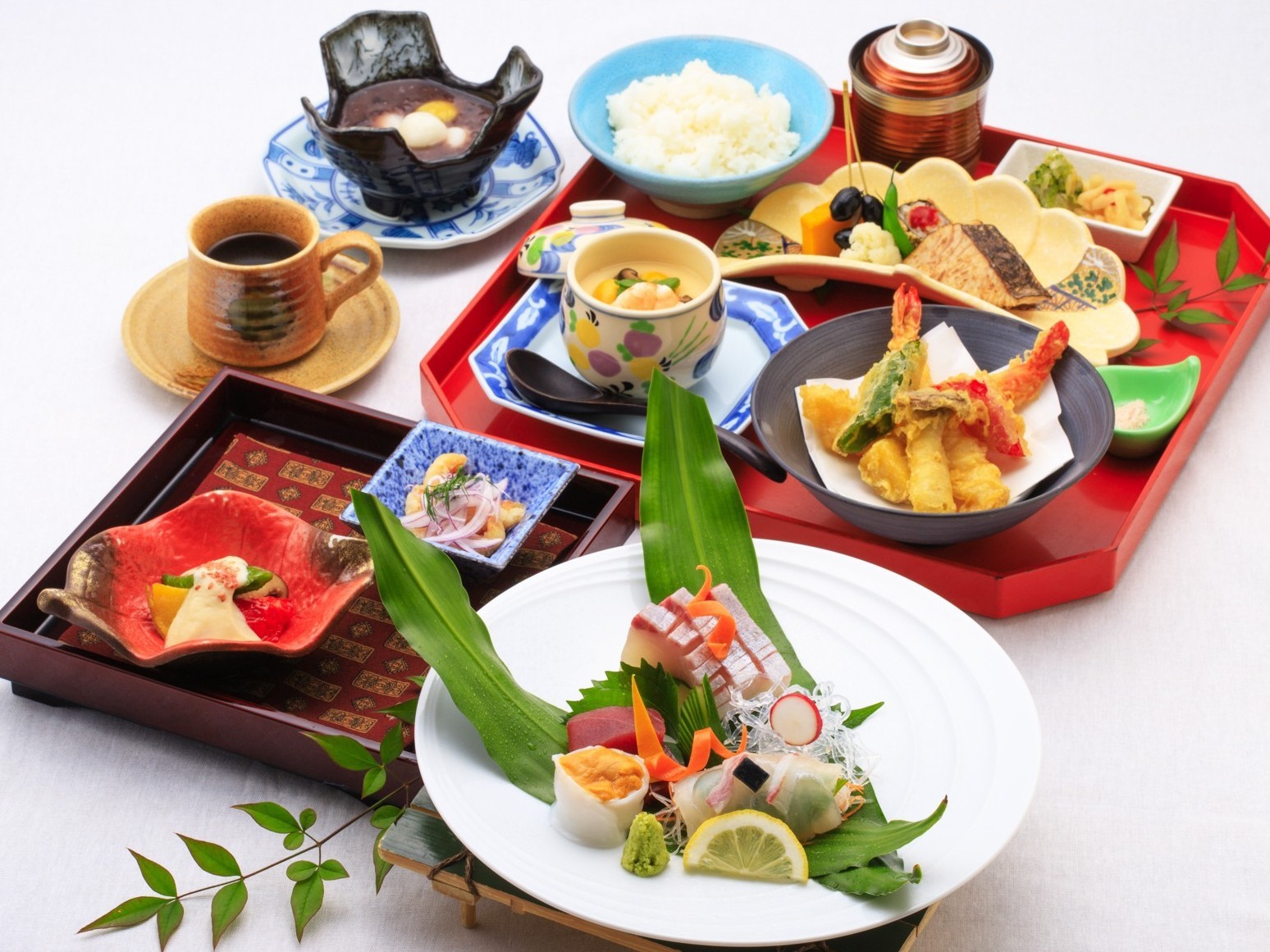 【旬の刺身と天ぷら御膳】九十九島と季節の食材を楽しむ和夕食プラン（2食付）