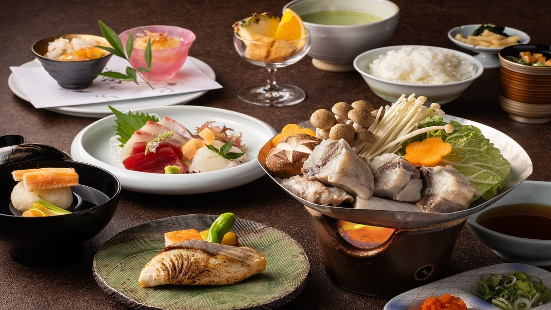 【九十九島と季節の料理を堪能】四季を彩る和食会席（2食付プラン）