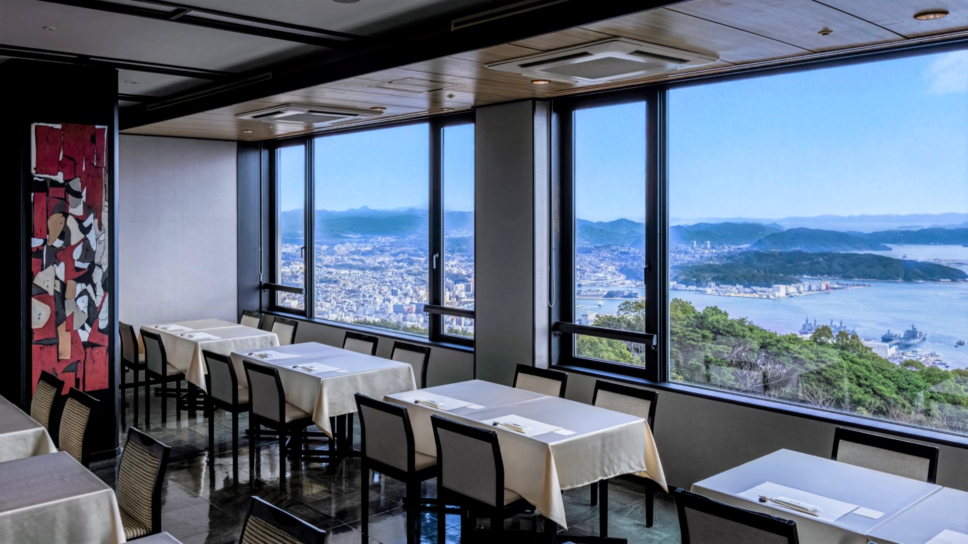 和食レストラン「汐彩」からの眺望（昼）
