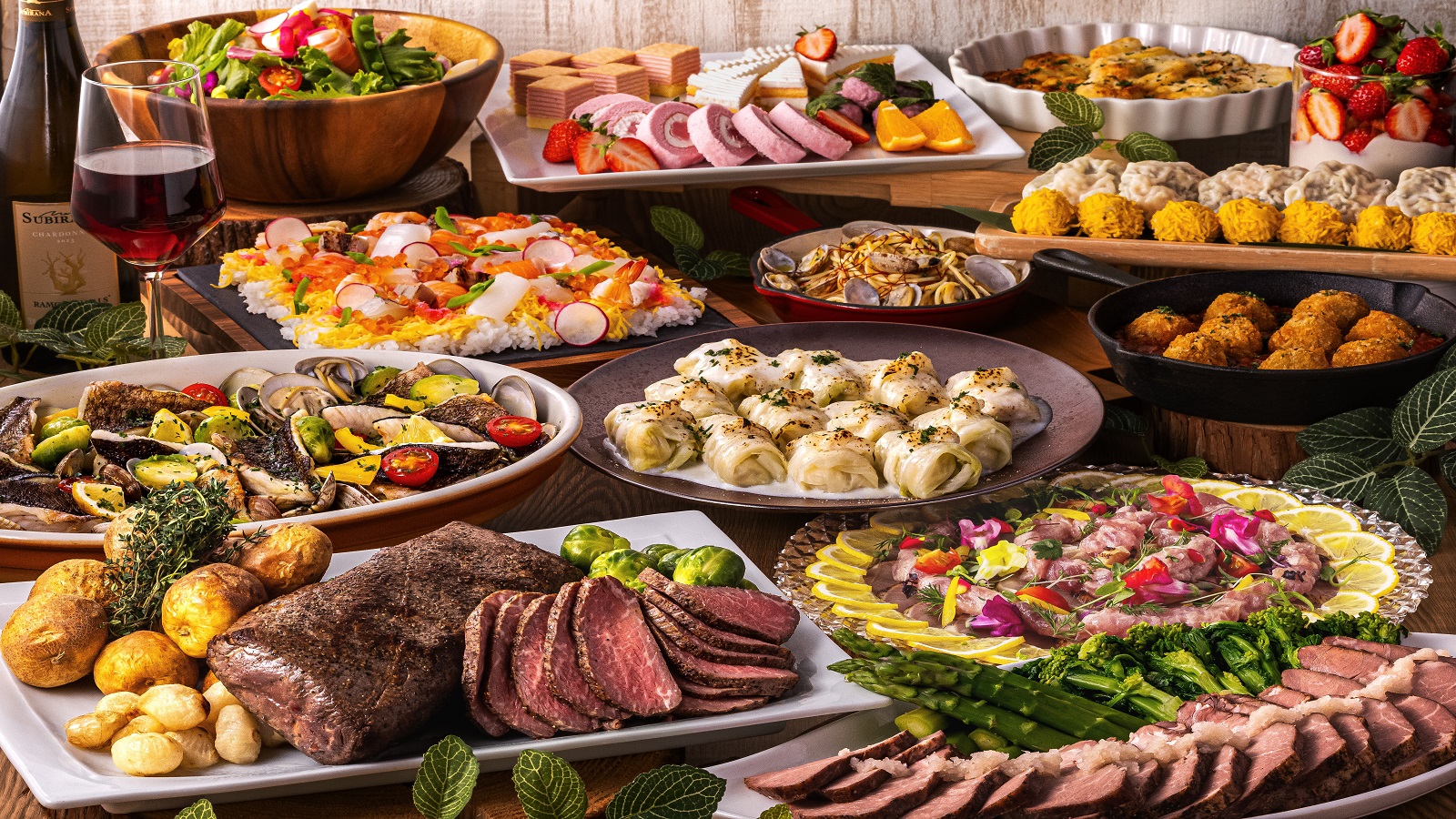 2026春のディナーバイキング（イメージ）