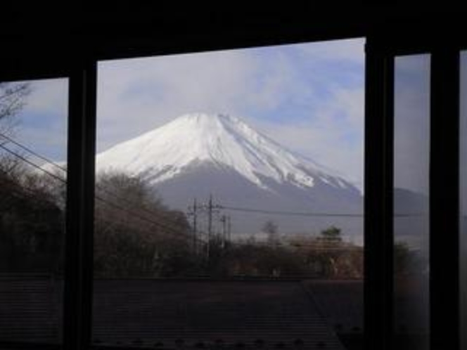 富士山が見える好立地