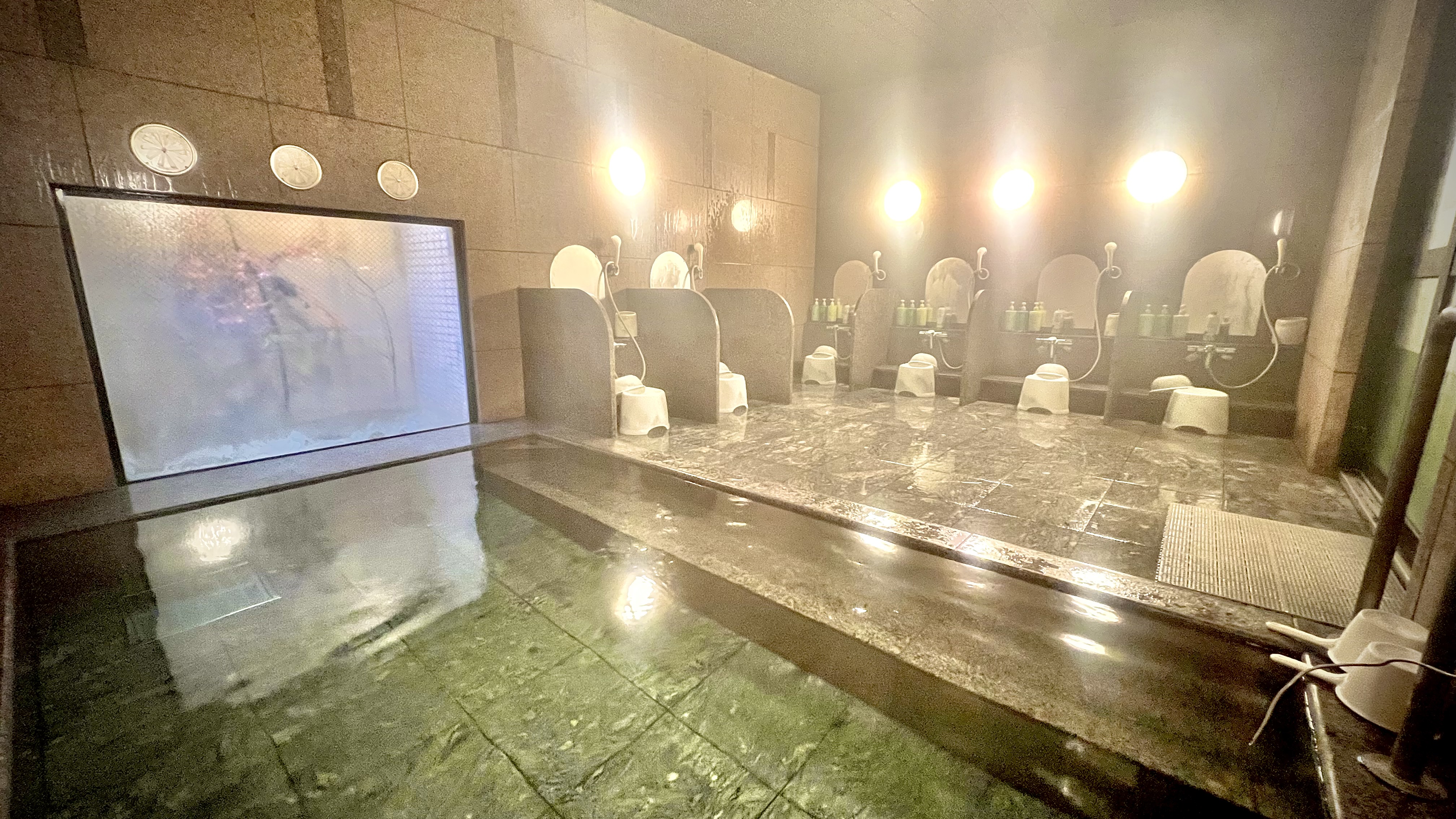 【旅人の湯】男性浴場