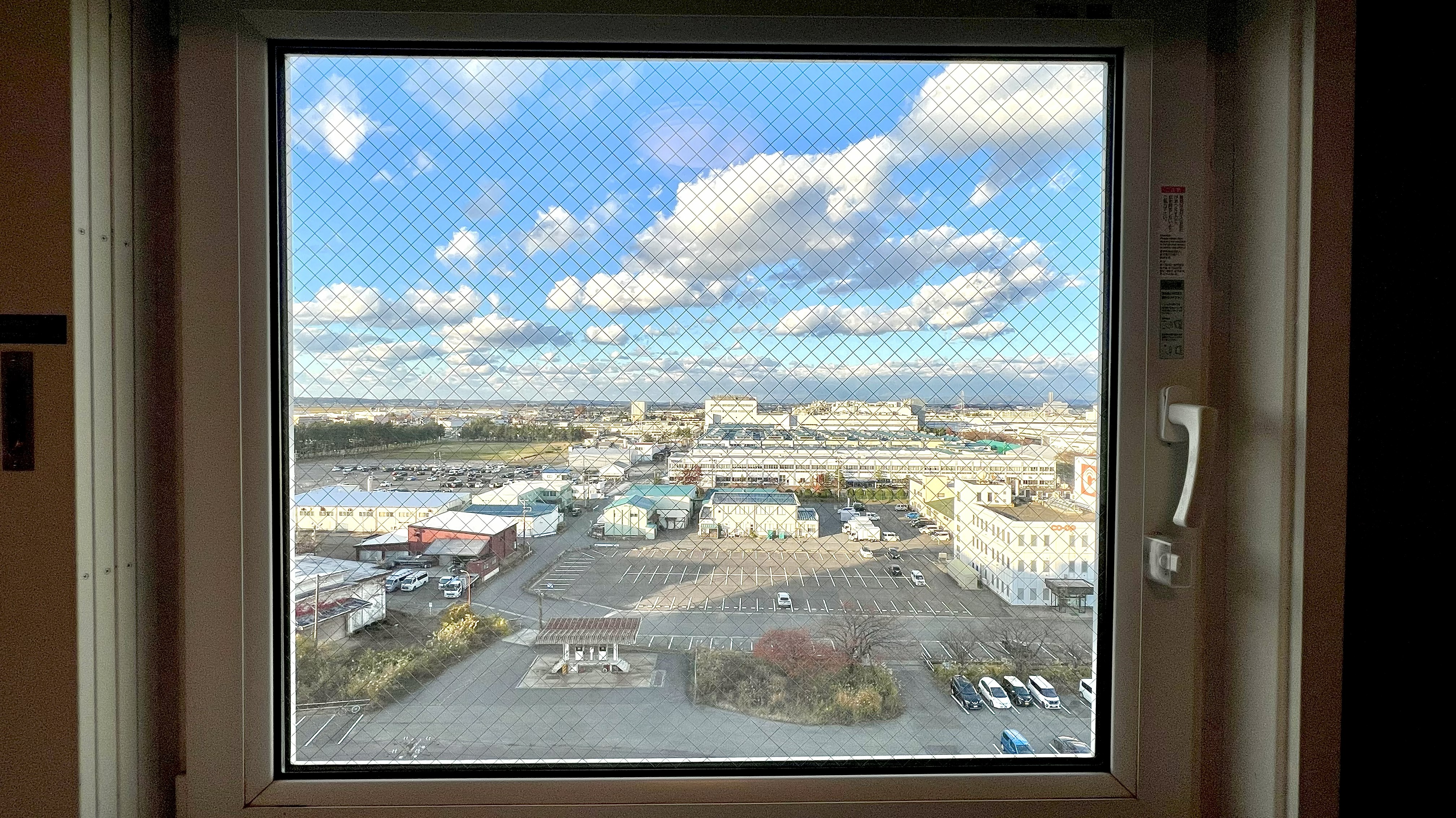 【客室】窓からの景色(北側)