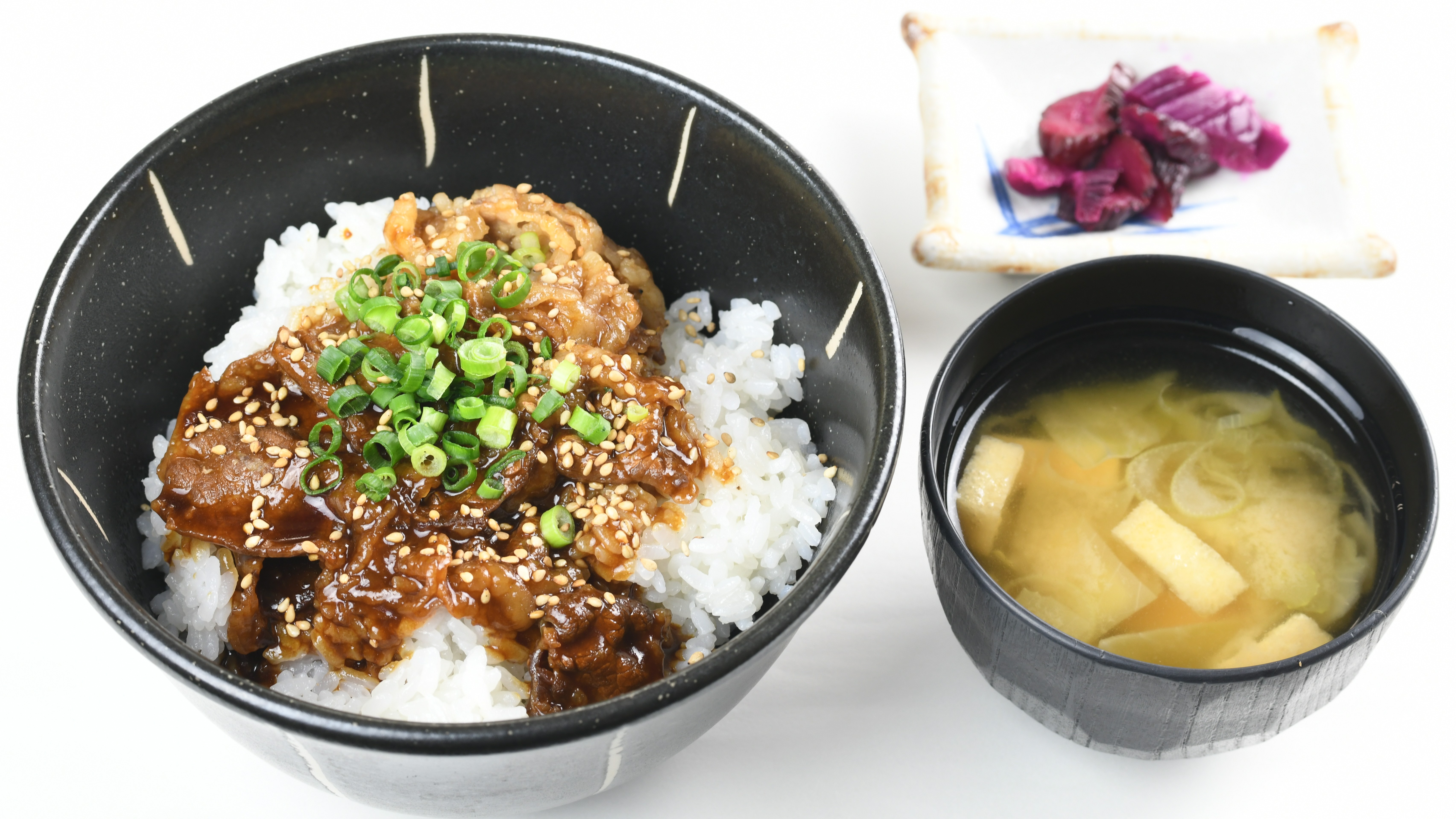 花巻限定夕食メニュー「カルビ丼」