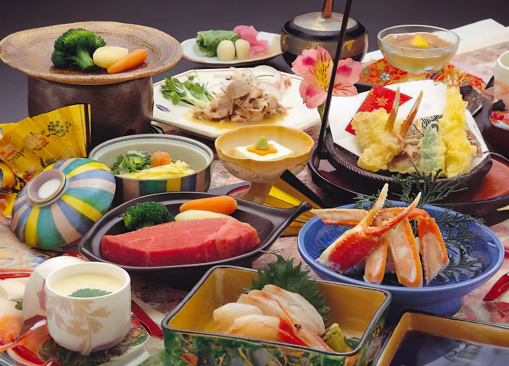 【橋津屋大人気プラン】お得に山陰の味覚を愉しむ♪「鳥取牛フィレステーキ会席」／個室食事処