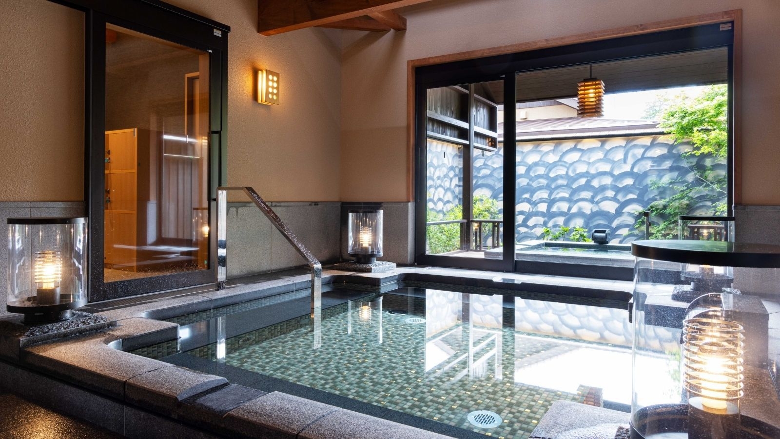 【お盆宿泊　2026年4月完成大浴場×完全個室食】三朝温泉と山陰の山海の幸を味わう「季節の会席」